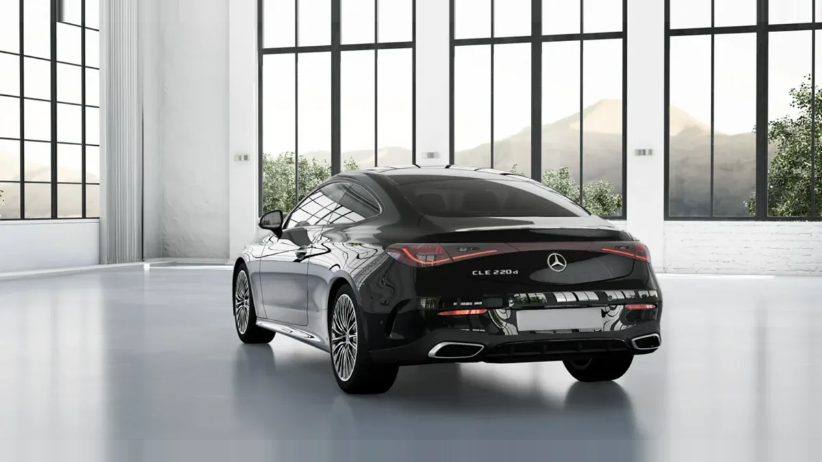 Mercedes-Benz CLE 220d Coupé en renting en Zaragoza — Trasera