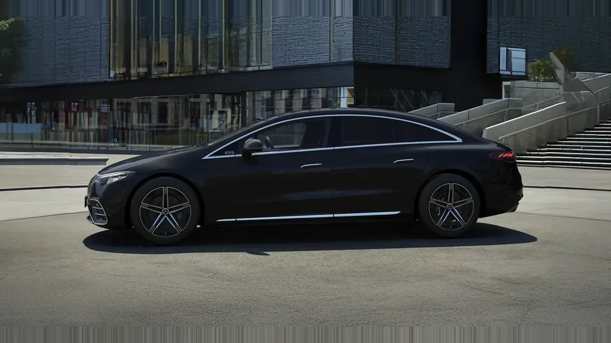 Mercedes-Benz EQS 350 Edition en renting en Zaragoza — Lateral