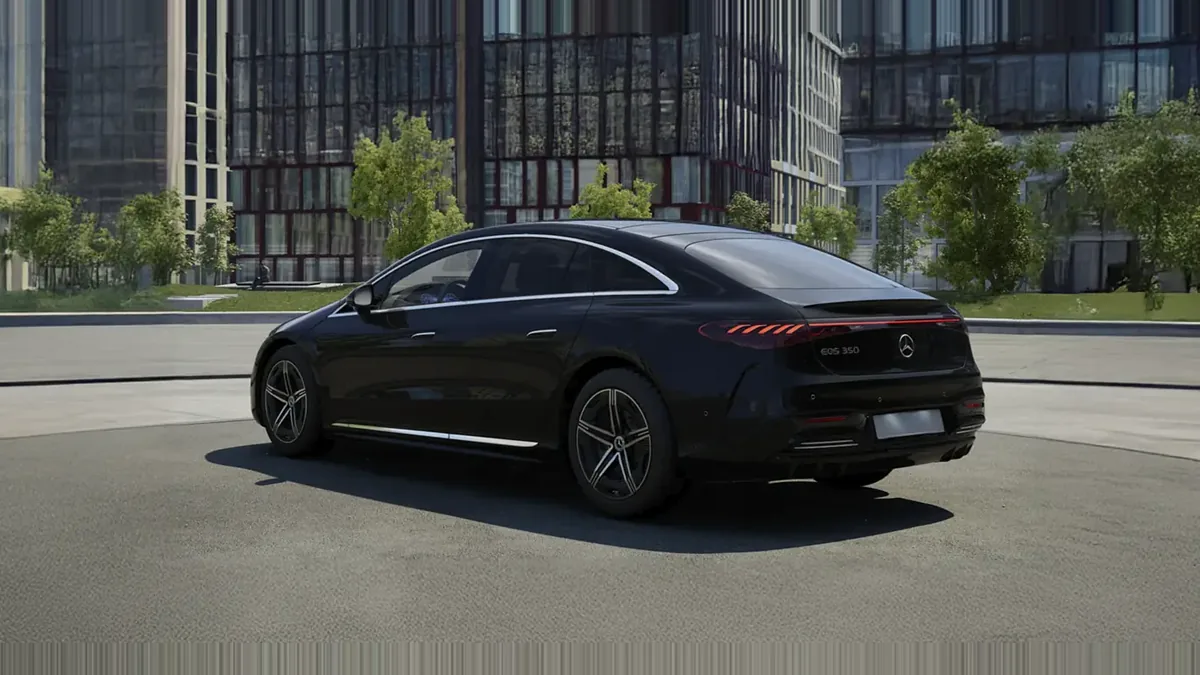 Mercedes-Benz EQS 350 Edition en renting en Zaragoza — Trasera