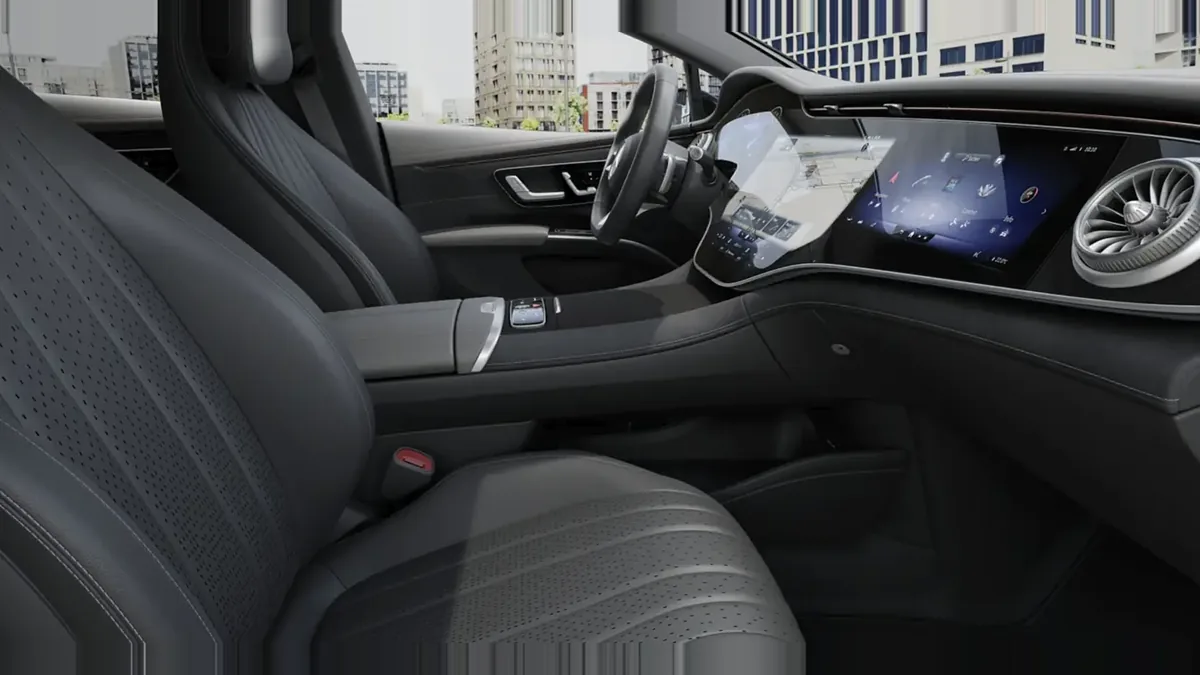 Mercedes-Benz EQS 350 Edition en renting en Zaragoza — Interior