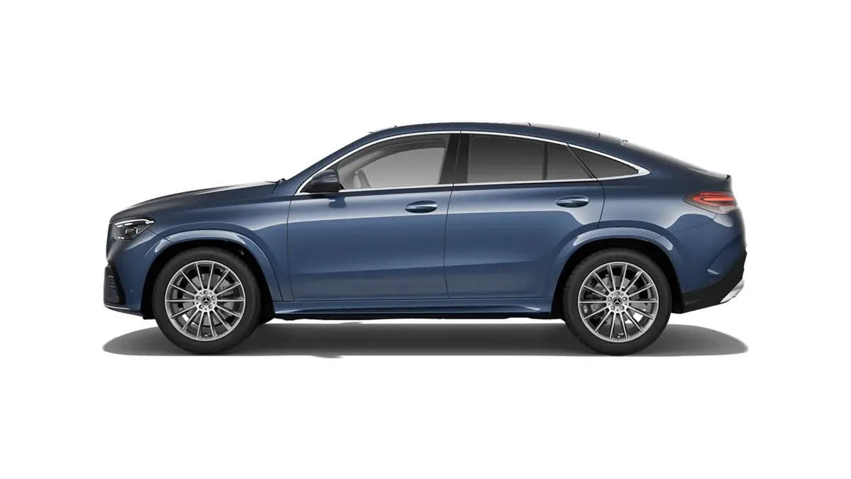 Mercedes-Benz GLE 300d 4MATIC Coupé en renting en Zaragoza — Lateral