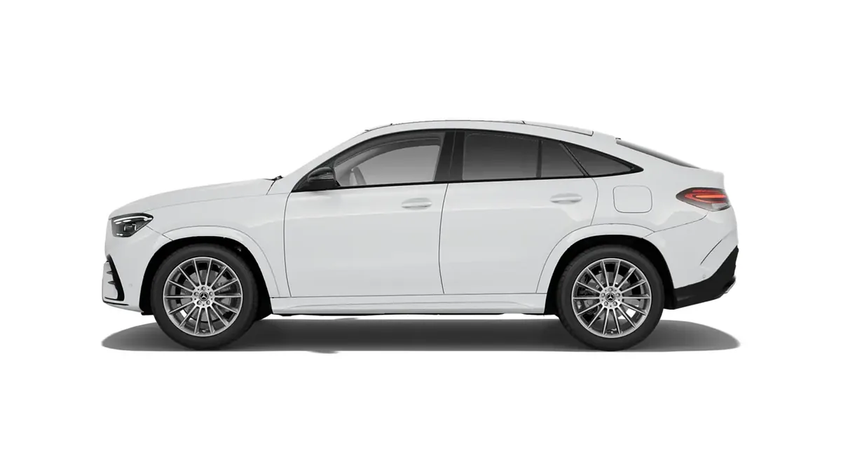 Mercedes-Benz GLE 350de 4MATIC Coupé en renting en Zaragoza — Lateral