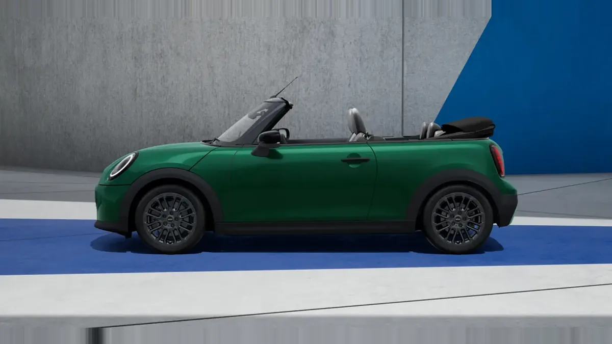 MINI Cooper C Cabrio Classic en renting en Zaragoza — Lateral