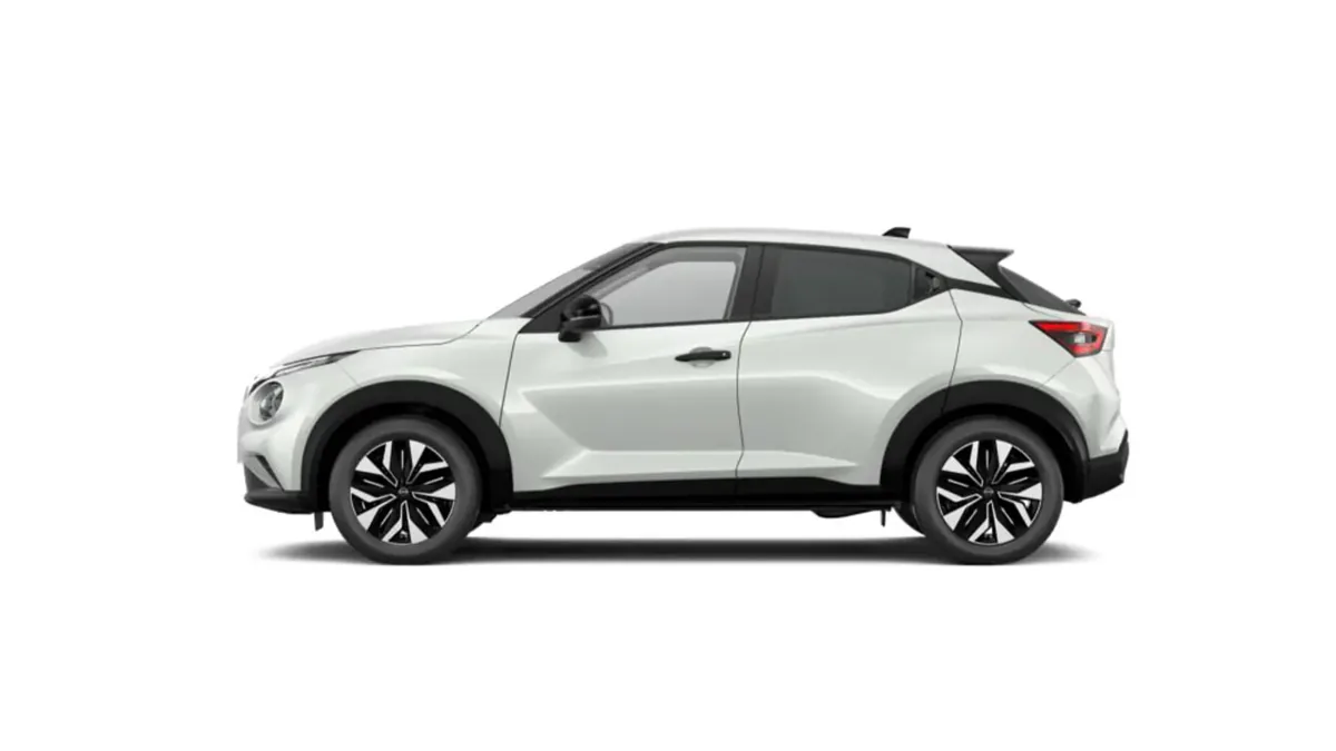 Nissan Juke 1.0 DIG-T 114CV Acenta II en renting en Zaragoza — Lateral
