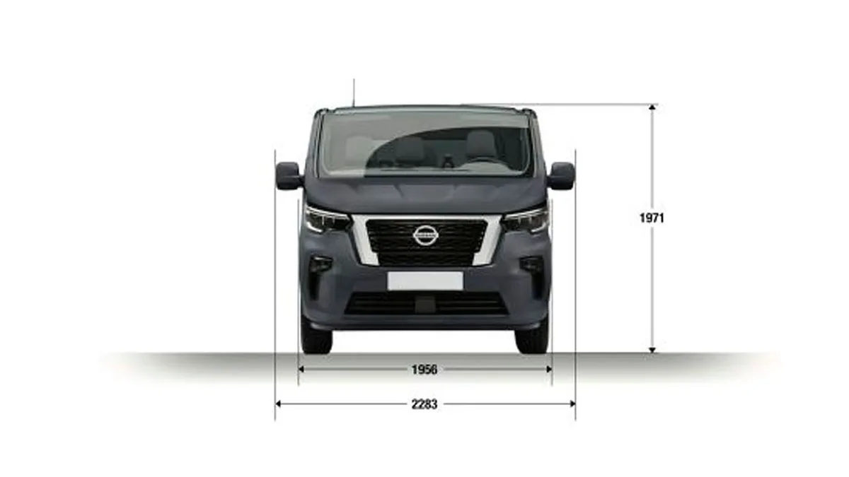 Nissan Primastar Combi 9 L2H1 N-Connecta 150CV II en renting en Zaragoza — Lateral