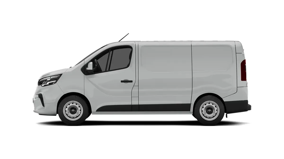 Nissan Primastar Furgón 2.0 DCI S&S L1H1 Acenta 110CV (MERCANCÍAS PROPIAS) en renting en Zaragoza — Lateral