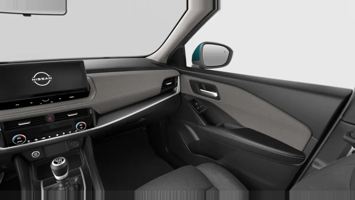 Nissan Qashqai DIG-T 103kW (140CV) MHEV 4x2 Acenta Deep Blue Ocean en renting en Zaragoza — Interior