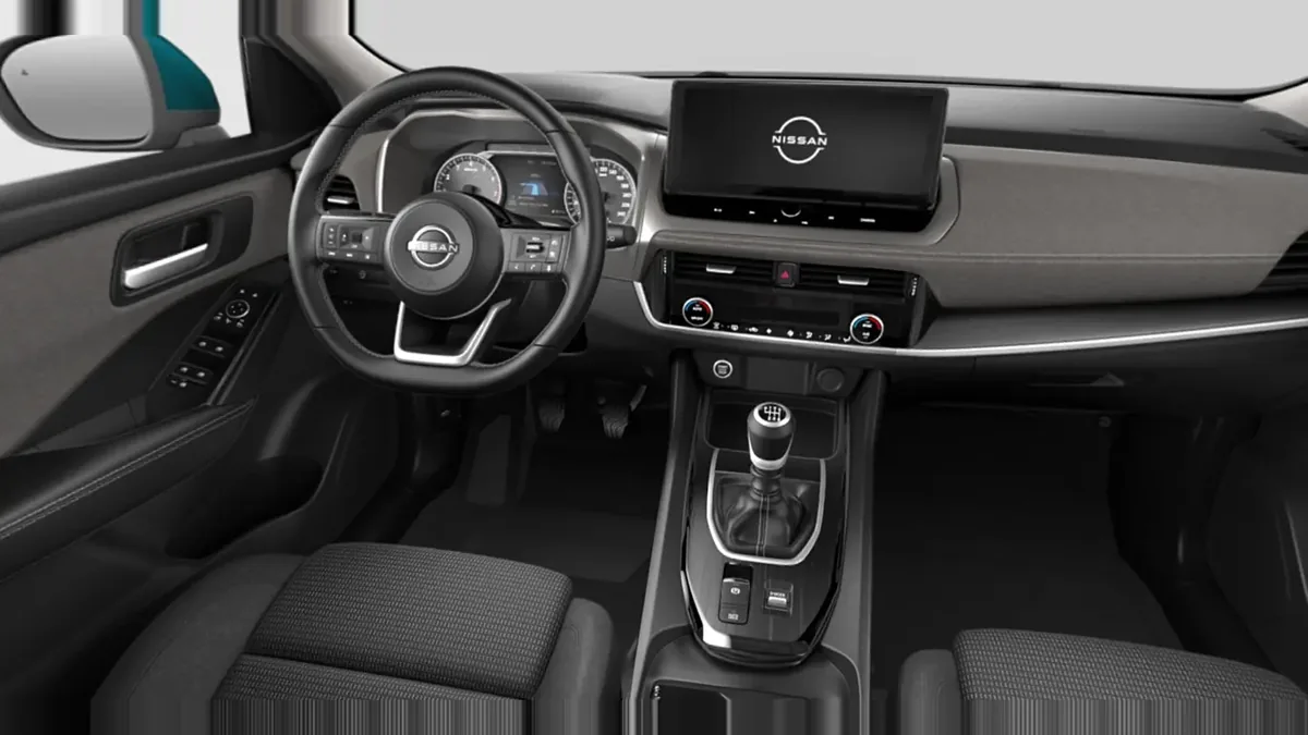 Nissan Qashqai DIG-T MHEV 4x2 Acenta en renting en Zaragoza — Interior