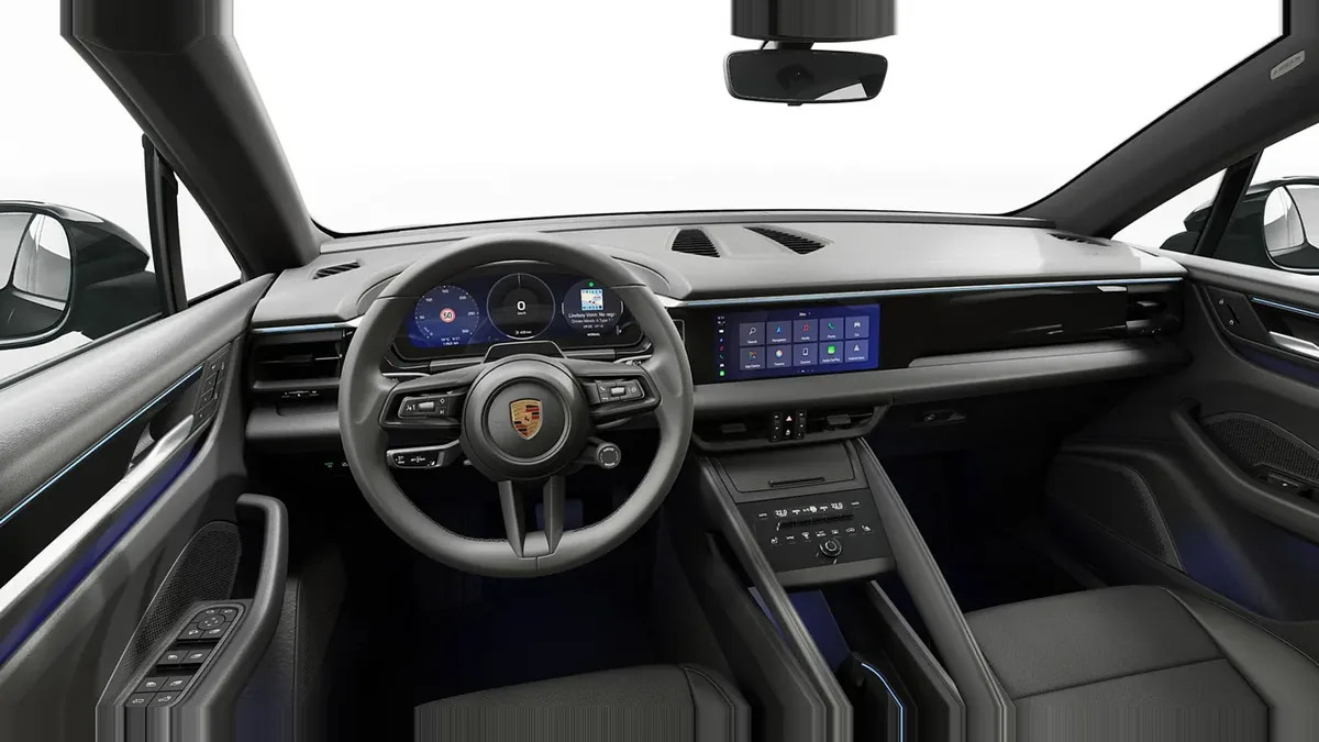 Porsche Macan 4 408CV en renting en Zaragoza — Delantera