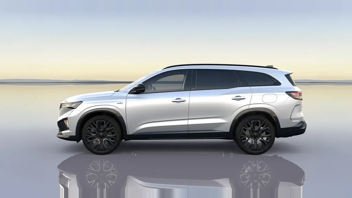 Renault Espace Espirit Alpine Full Hybrid E-Tech 146kW 7p en renting en Zaragoza — Trasera