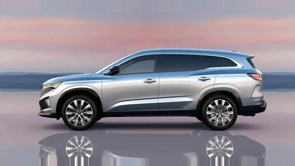 Renault ESPACE TECHNO E-TECH FULL HYBRID 200CV en renting en Zaragoza — Lateral