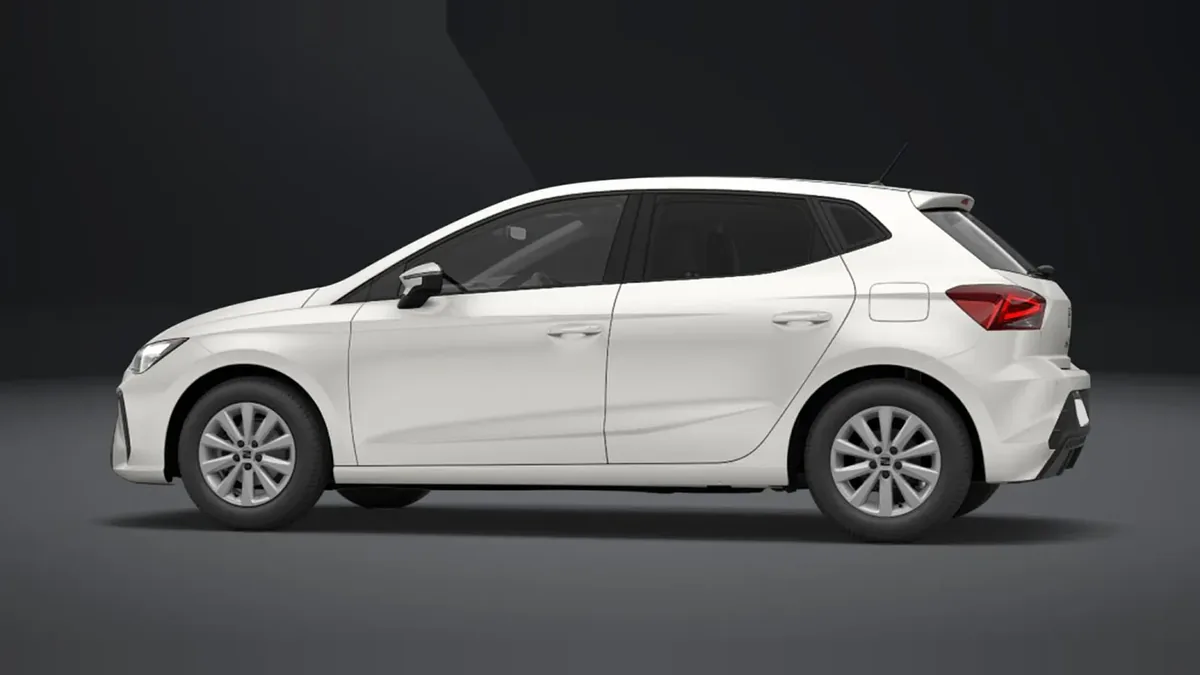 SEAT Ibiza 1.0 TSI Start/Stop Style+ (95CV) en renting en Zaragoza — Lateral