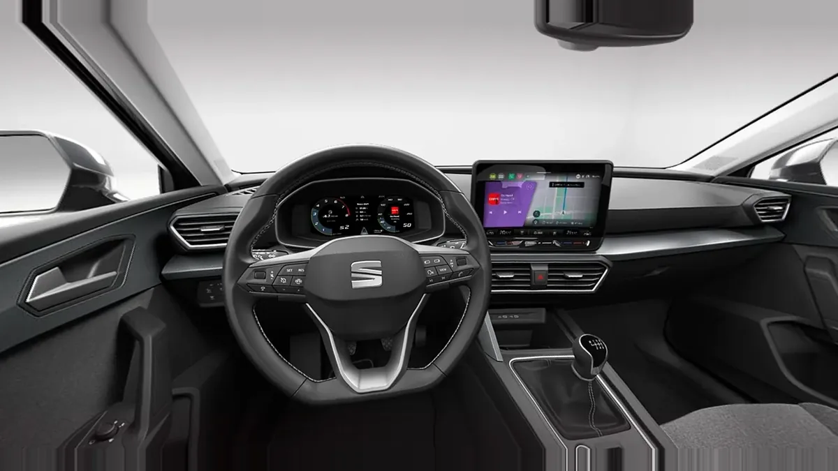 SEAT León 2.0 TDI CR St&Stp XL Fleet Pack en renting en Zaragoza — Delantera