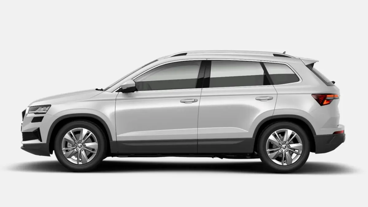 Škoda Karoq 2.0 TDI 110kW 150CV DSG 7vel. en renting en Zaragoza — Lateral
