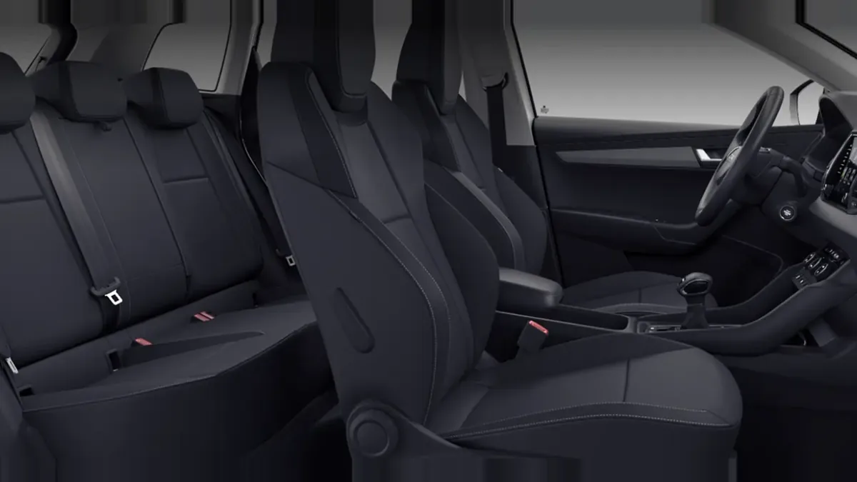 Škoda Karoq 2.0 TDI 110kW 150CV DSG 7vel. en renting en Zaragoza — Interior