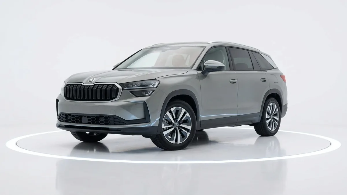 Škoda Kodiaq 2.0 TDI DSG Selection en renting en Zaragoza — Lateral