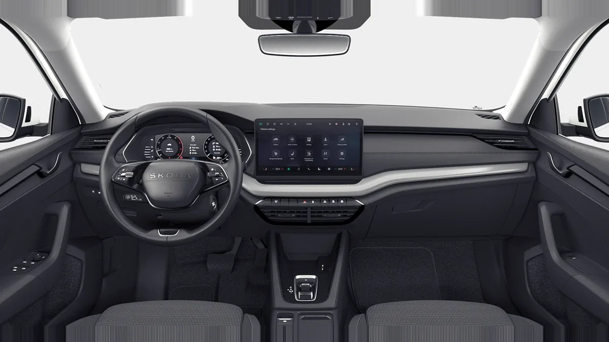 Škoda Octavia Limo Selection 2.0 TDI 150CV DSG 7vel en renting en Zaragoza — Delantera