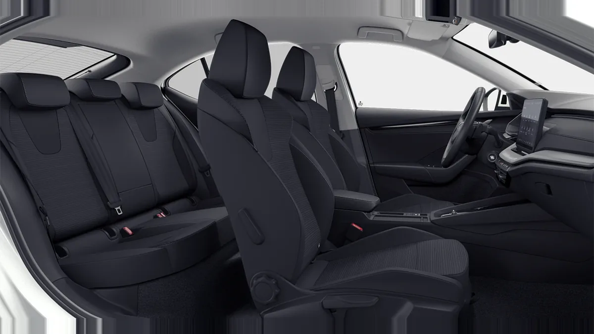 Škoda Octavia Limo Selection 2.0 TDI 150CV DSG 7vel en renting en Zaragoza — Interior