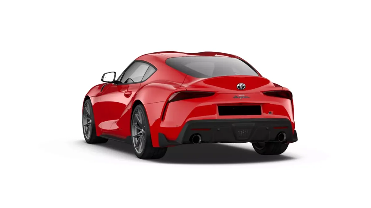 Toyota GR Supra 3.0T 250kW (340CV) Performance AT8 en renting en Zaragoza — Trasera