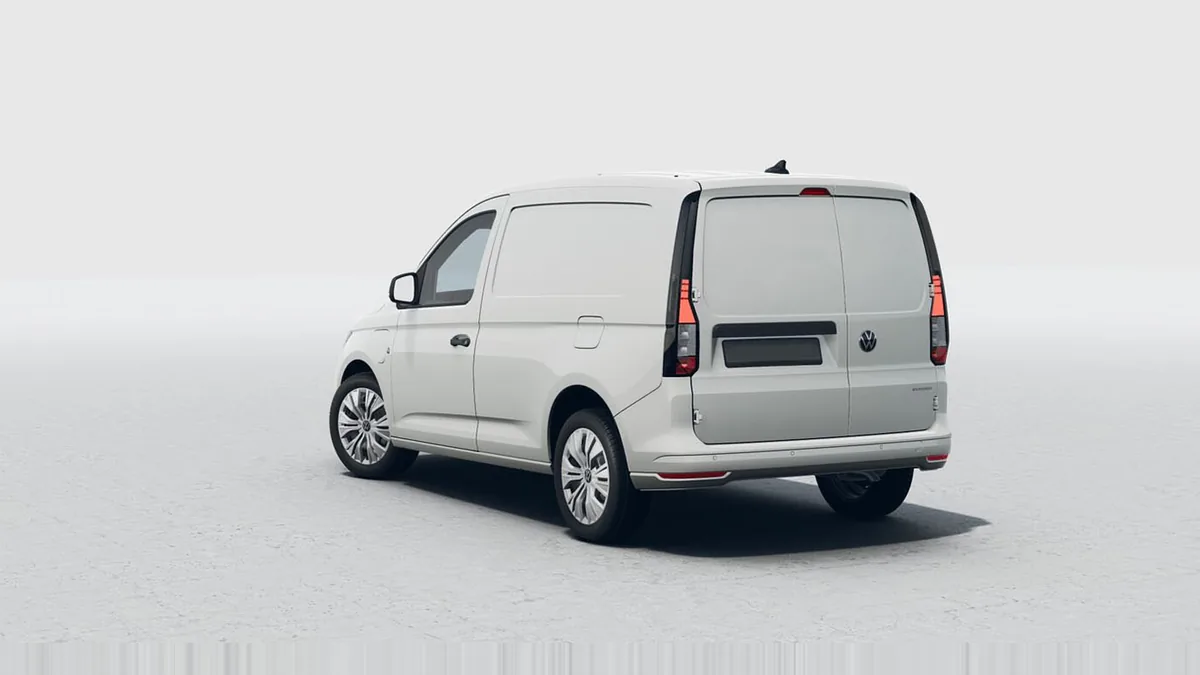 Volkswagen Caddy Cargo PHEV 1.5 TSI eHybrid en renting en Zaragoza — Trasera