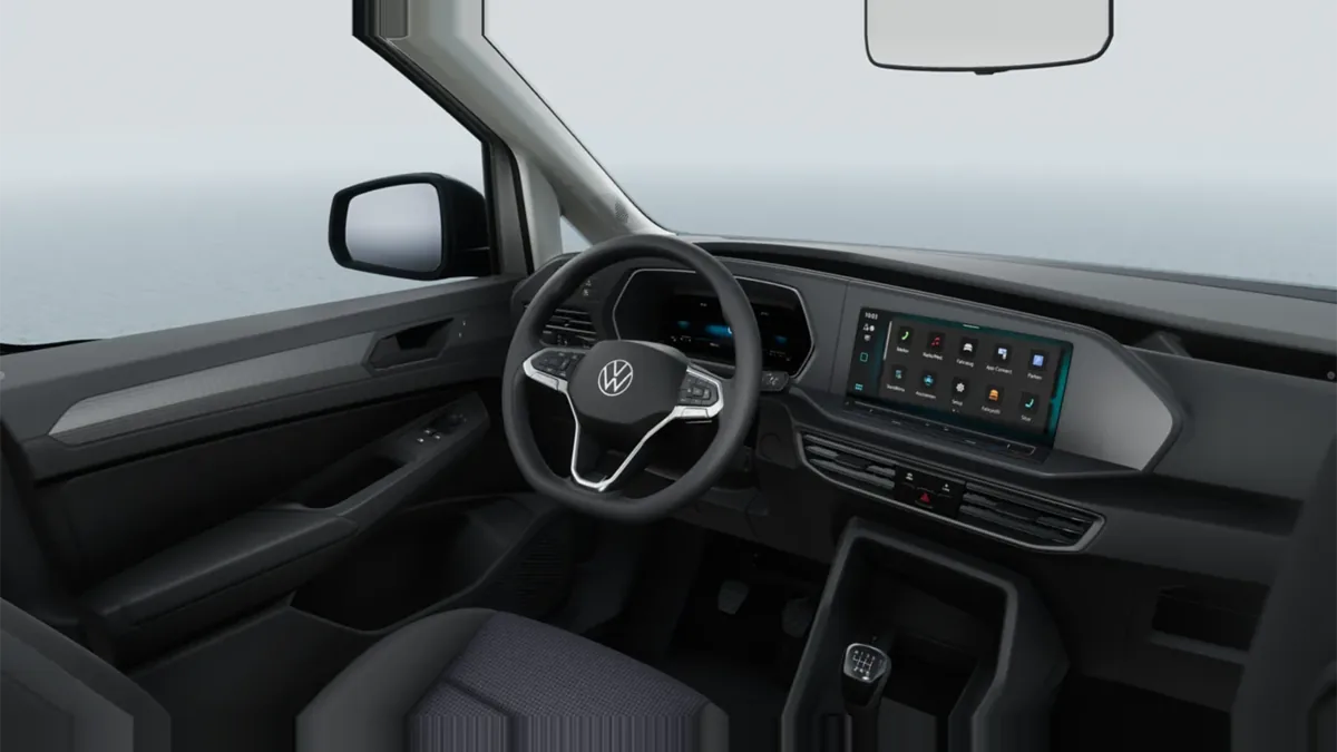 Volkswagen Caddy Fresh Van 2.0 TDI 75kW (102CV) 6vel. - ISOTERMO en renting en Zaragoza — Interior