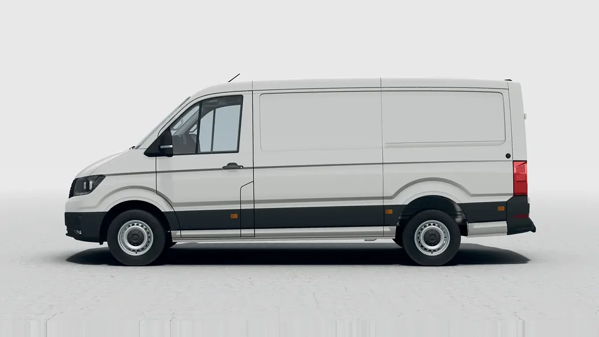 Volkswagen Crafter 35 Fresh Van BM L3 2.0 TDI FWD 103kW (140CV)  - ISOTERMO en renting en Zaragoza — Trasera