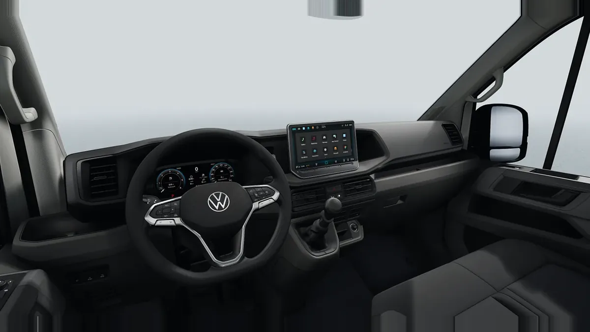 Volkswagen Crafter 35 Furgón BL TA L4H3 2.0 TDI 103kW (140CV) - ISOTERMO en renting en Zaragoza — Interior