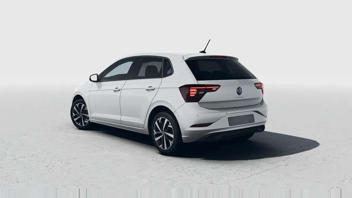 Volkswagen Polo Más 1.0 TSI 70kW (95CV) DSG en renting en Zaragoza — Delantera