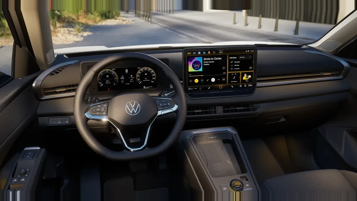 Volkswagen T-ROC Match 1.5 eTSI 150CV DSG en renting en Zaragoza — Delantera