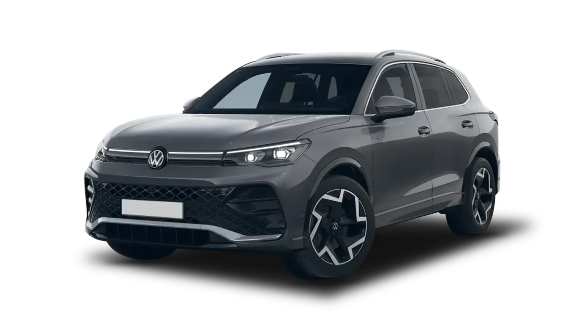 Volkswagen Tiguan R-Line 2.0 TDI 110kW DSG en renting en Zaragoza — Lateral
